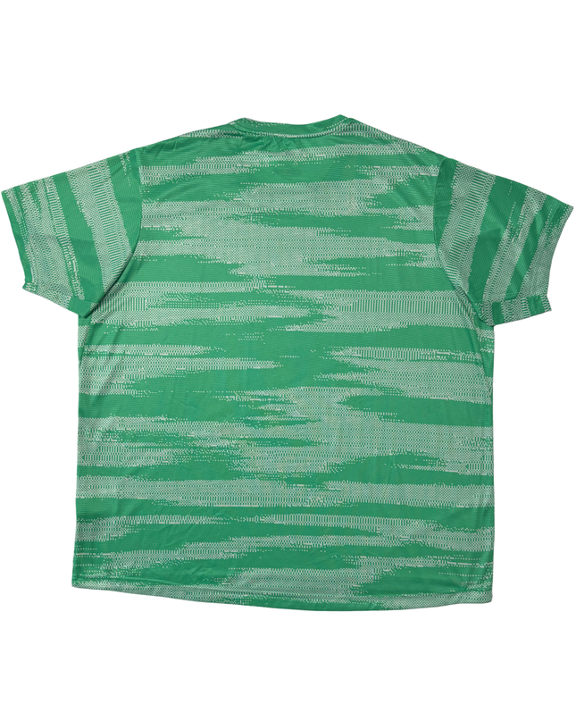 Adidas FreeLift Green ClimaCool Patterned Training T-Shirt
