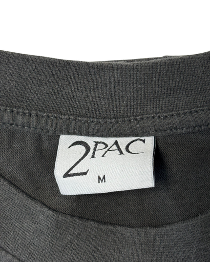 2Pac All Eyez On Me Rap Graphic Black T-Shirt - L
