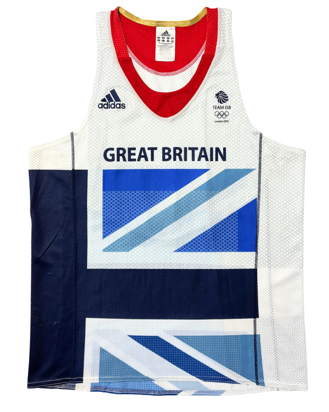 Adidas Team GB London 2012 Great Britain Running Singlet