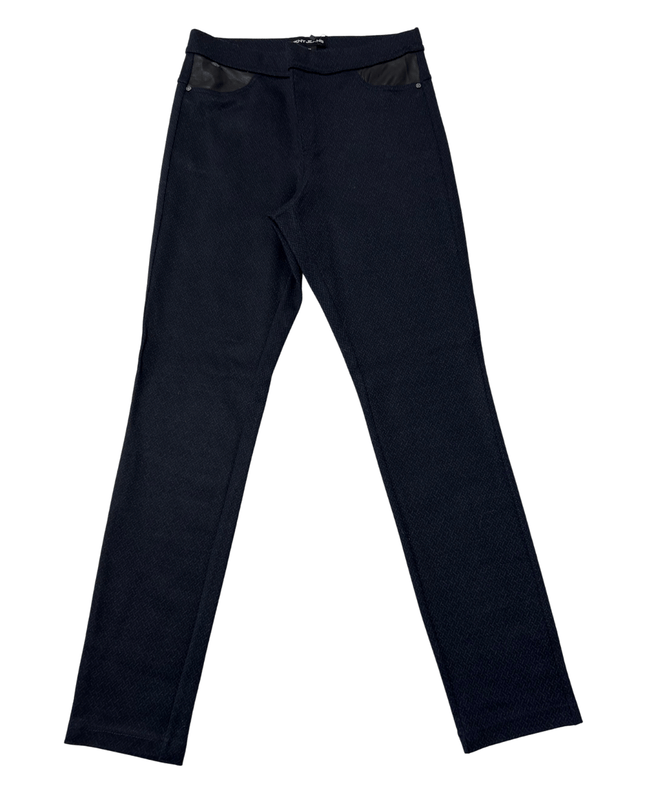 DKNY Jeans Black Stretch Tailored Bootcut Flare Trousers