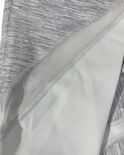 Lululemon Mesh Panel Leggings - Light Grey Heather - S