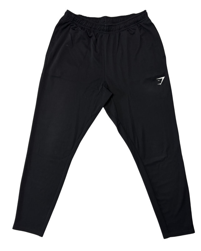 Gymshark Black Slim Fit Training Pants - XS | Waist: 28"