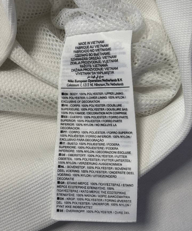 Nike White Athletic Dept. Full-Zip Sports Jacket