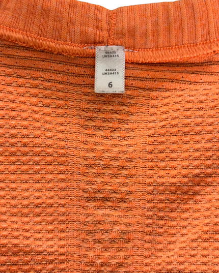 Lululemon Swiftly Tech Long Sleeve Crew - Orange - XS