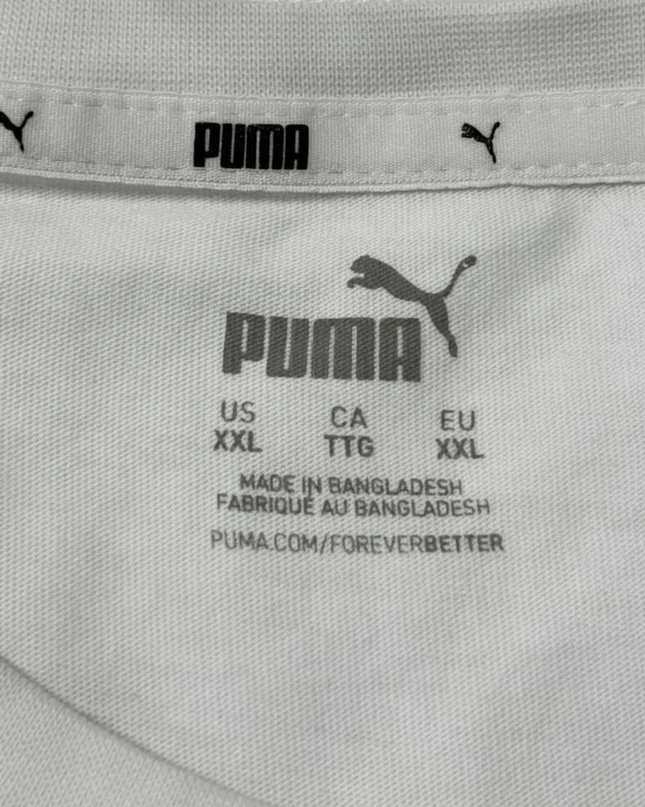 Puma Essentials Small Logo White Forever Better Sustainable T-Shirt