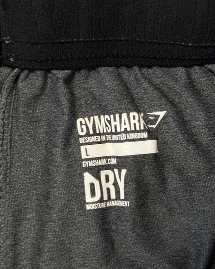 Gymshark Dry Charcoal Gray with Zip Pockets Training Shorts