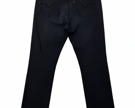 Levi's 724 High Rise Straight Leg Black Jeans
