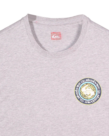 Quiksilver Heather Grey Graphic Logo T-Shirt