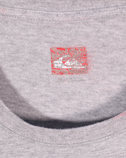 Quiksilver Heather Grey Graphic Logo T-Shirt