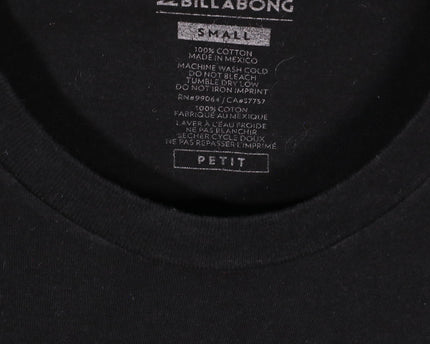 Billabong Black Tropical Graphic Box Logo T-Shirt