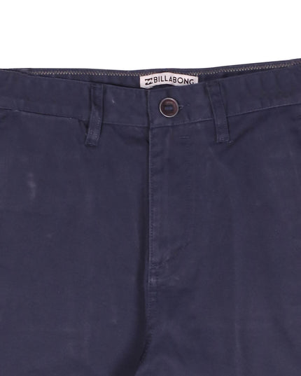 Billabong Slim-fit Stretch Chino Blue Short