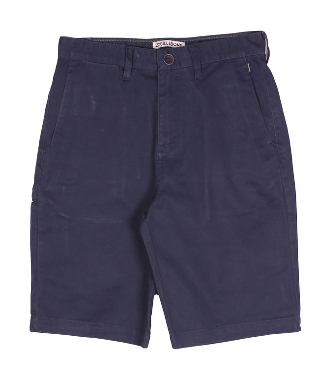 Billabong Slim-fit Stretch Chino Blue Short