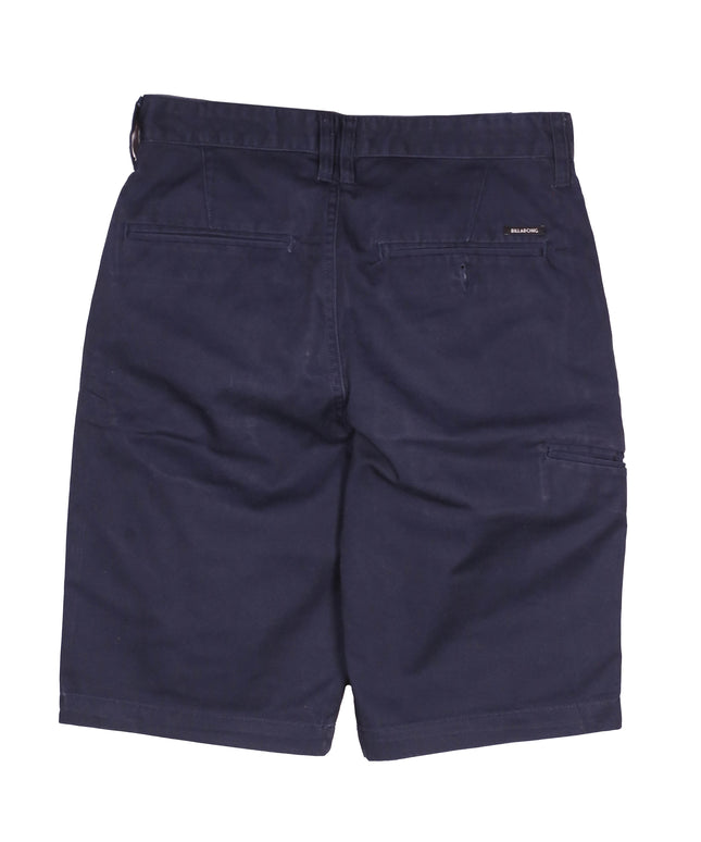 Billabong Slim-fit Stretch Chino Blue Short