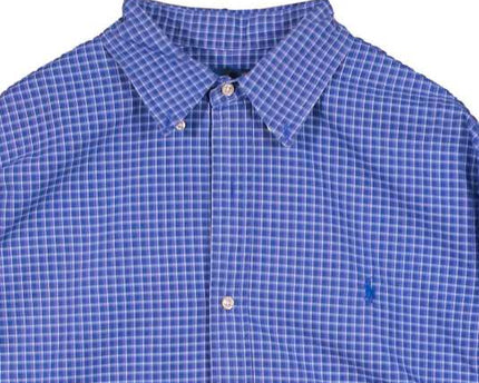 Ralph Lauren VTG Button Up Blue Shirt