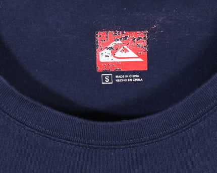 Quiksilver Estd. 1969 Graphic Print Navy Blue T-Shirt