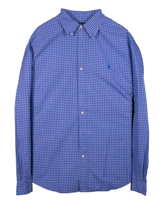 Ralph Lauren VTG Button Up Blue Shirt