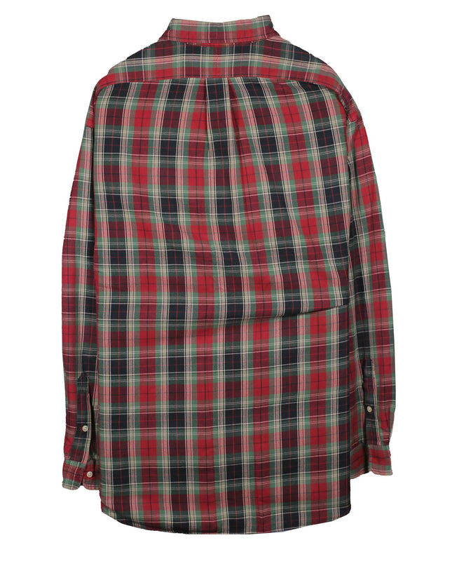 Ralph Lauren Plaid Soft Cotton Button Up Long Sleeve Shirt