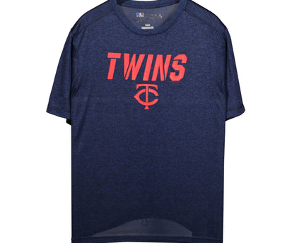 MLB Minnesota Twins Navy Heather Performance T-Shirt