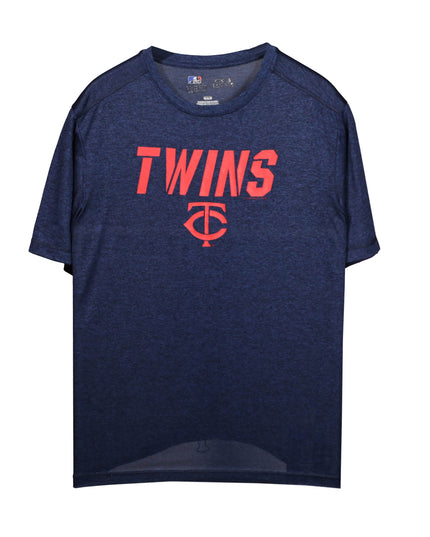 MLB Minnesota Twins Navy Heather Performance T-Shirt