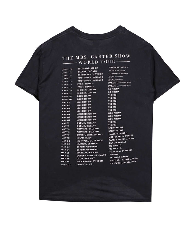 Beyoncé 2013 "The Mrs. Carter Show" World Tour Graphic T-Shirt