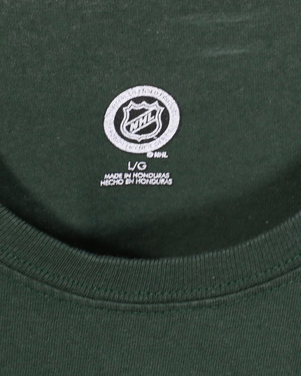 Official NHL Minnesota Wild Collegiate Forest Green T-Shirt