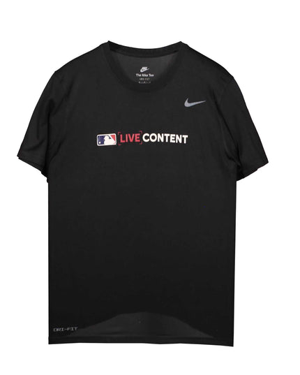 Nike MLB Live Content Dri-FIT Black T-Shirt