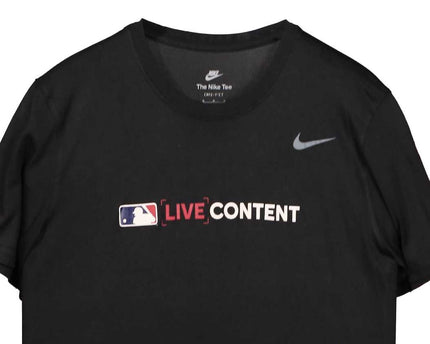 Nike MLB Live Content Dri-FIT Black T-Shirt