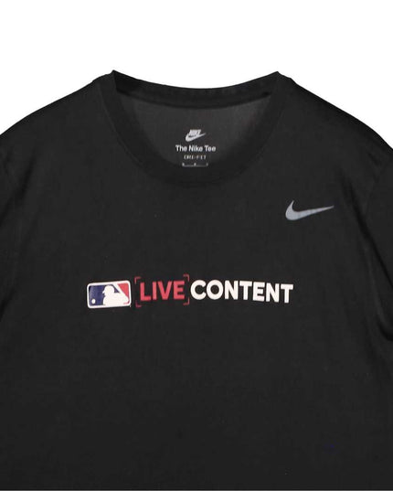 Nike MLB Live Content Dri-FIT Black T-Shirt