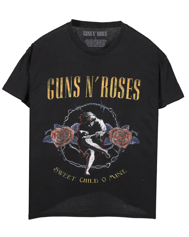 Guns N' Roses Sweet Child O Mine Band Black T-Shirt