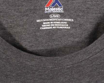 Majestic MLB Arizona Diamondbacks Charcoal Gray Graphic T-Shirt