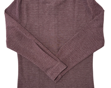 U.S. Polo Assn. Burgundy Textured Knit Shirt - S