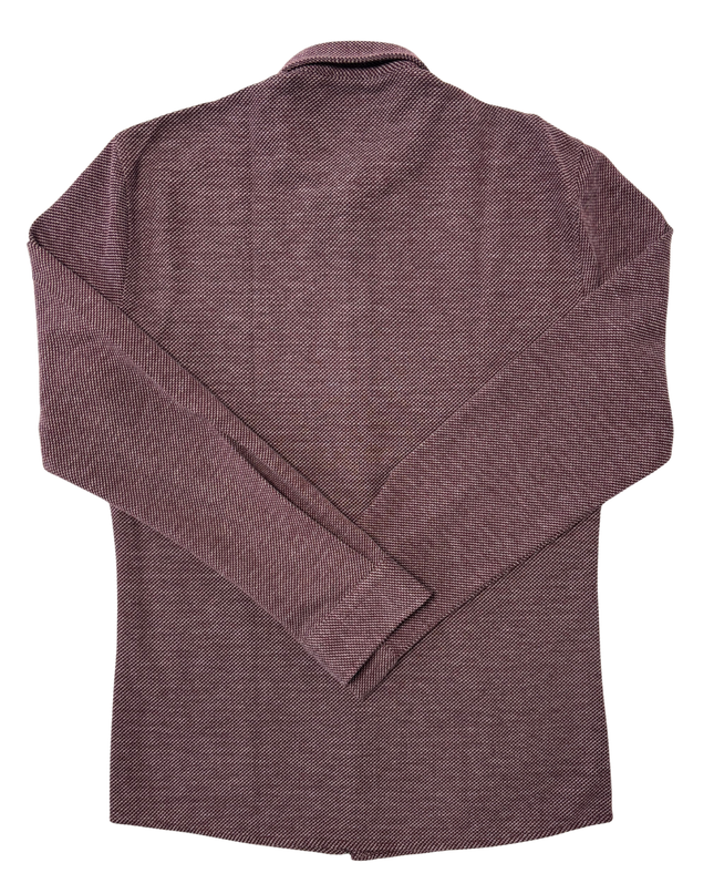 U.S. Polo Assn. Burgundy Textured Knit Shirt - S