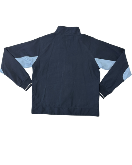 Reebok Navy Blue & Light Blue Full-Zip Track Jacket