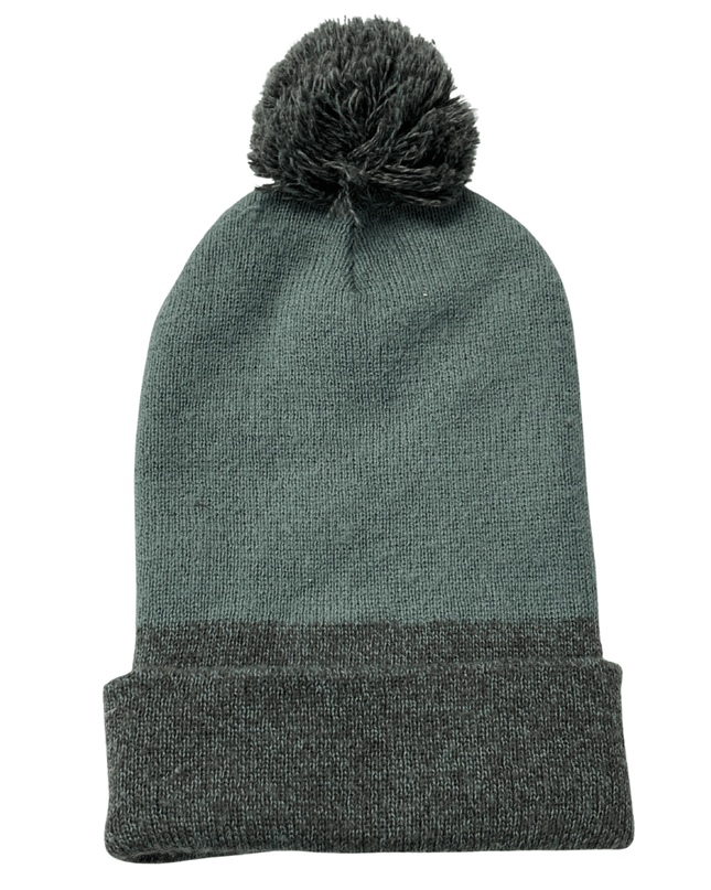 Carhartt Green Pom-Pom Beanie