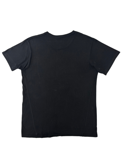 Harry Potter and the Deathly Hallows Hogwarts Black Graphic T-Shirt
