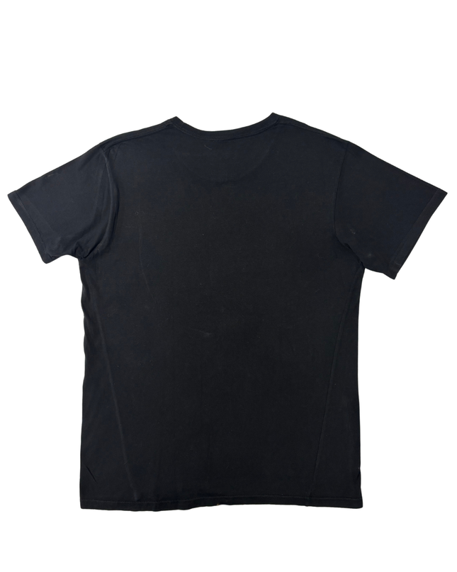 Harry Potter and the Deathly Hallows Hogwarts Black Graphic T-Shirt