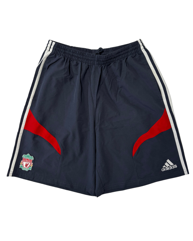 Adidas Liverpool FC Navy Red Training Shorts - M | Waist: 30"