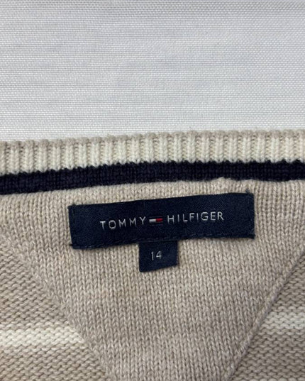 Tommy Hilfiger Multicolor Striped Knit Crewneck Sweater