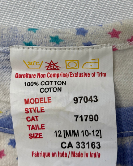 Knit Rainbow Cloud & Star Multicolor Cotton Camisole Top