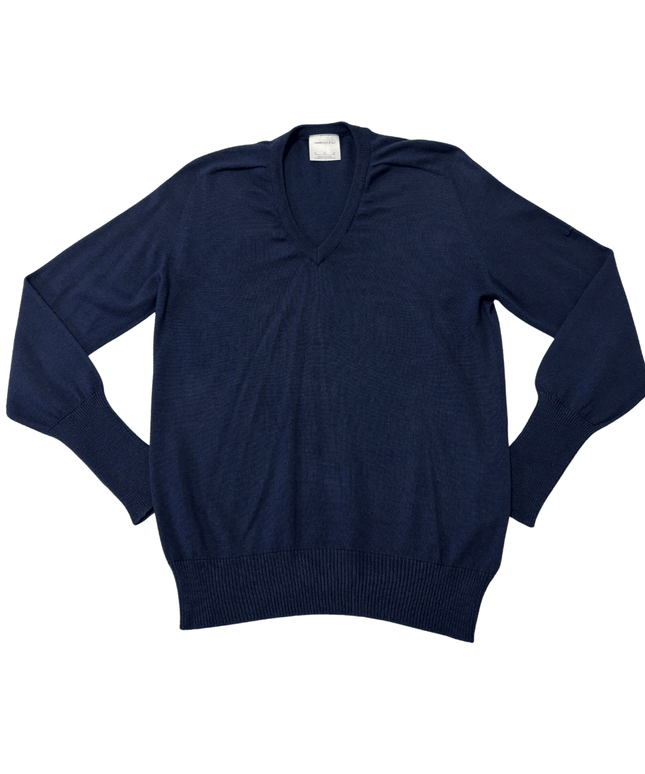 NIKEGOLF V-Neck Knit Golf Sweater Navy Men's