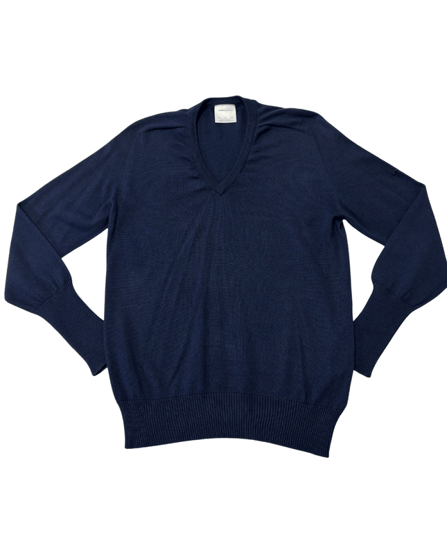 NIKEGOLF V-Neck Knit Golf Sweater Navy Men's