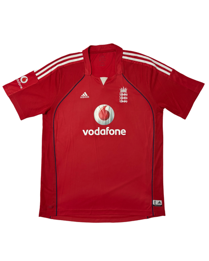 COLLECTIBLE Adidas England Cricket Vodafone Red Home Jersey