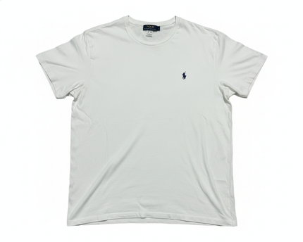 Polo Ralph Lauren White Crew Neck Logo T-Shirt