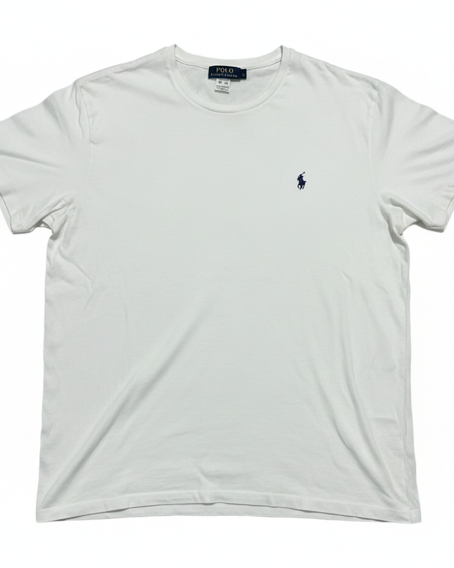 Polo Ralph Lauren White Crew Neck Logo T-Shirt