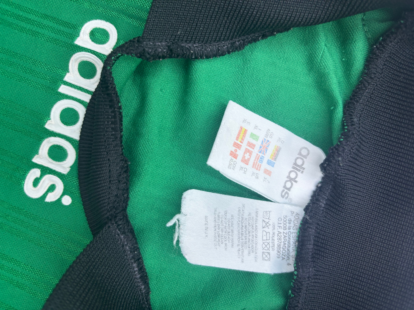 Adidas Green Goalkeeper Jersey #1 - L