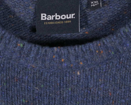 Barbour Wool Blue Sweater