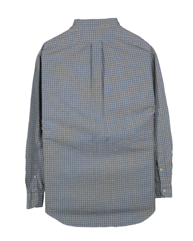 Ralph Lauren Vintage Check Plaid Blake Long Sleeve Cotton Shirt