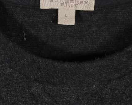 Burberry Brit Extra Merino Wool Black Sweater