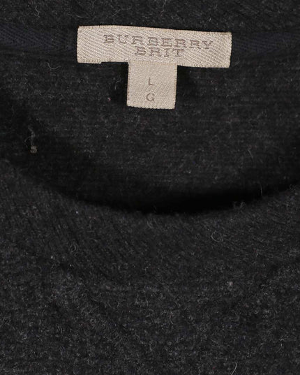 Burberry Brit Extra Merino Wool Black Sweater