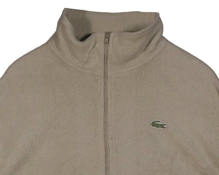 Lacoste 1/4 Zip Fleece Light Beige Sweater